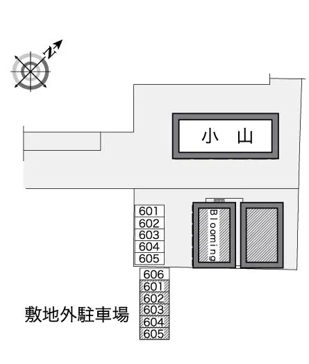 ★手数料０円★川越市笠幡 月極駐車場